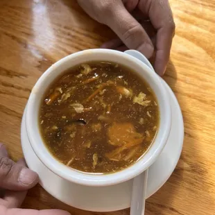 Hot and sour soup