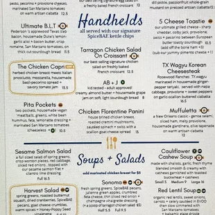 Fall-Winter 2024 Menu Page 1