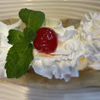 Fried Banana with Ice Cream