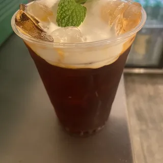 Thai Ice Tea with Coconut Milk