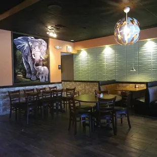 Very relaxing new interior.