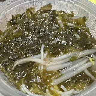 Chicken Leg Over Noodles