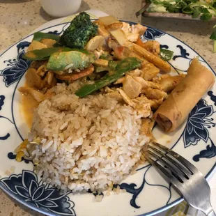 Curry chicken