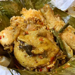 Nasi Padang with Chicken