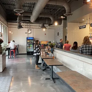 A look at the inside of Maya Bagel.