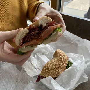 Pastrami Egg and Cheese.