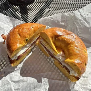 Turkey Bacon, Egg and Cheese