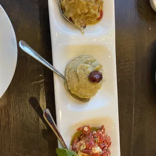 Baba Ganoush, Htipiti Patlican, Kozleme