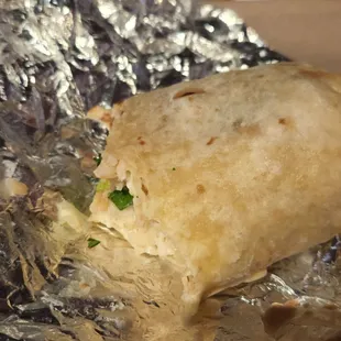 Steak burrito