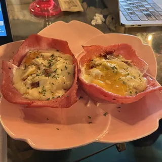 Egg and Ham Basket