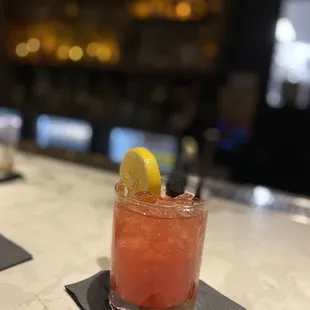 Pomegranate margarita