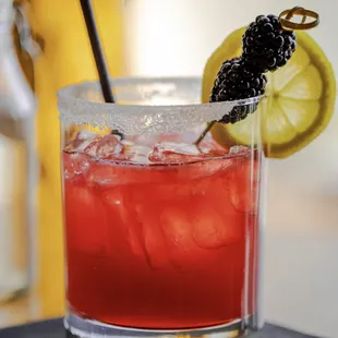 Pomegranate margarita