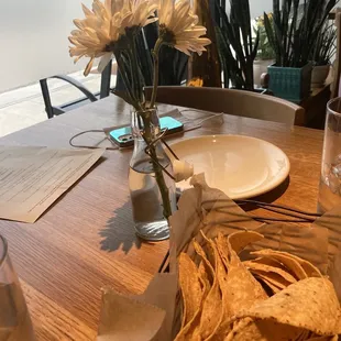 Excellent warm tortilla chips.