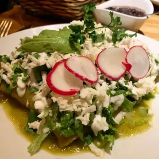 Enchiladas Verde
