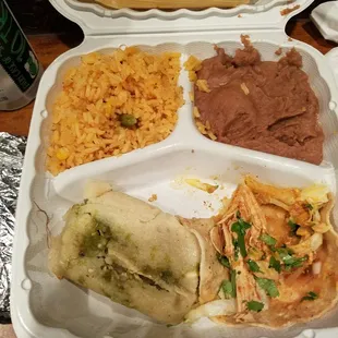 Spicy Chicken Tamale