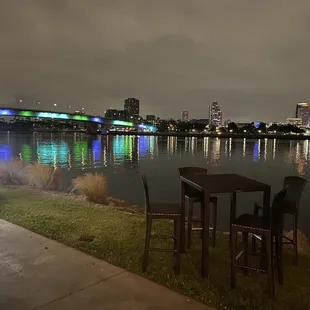 View from the restaurant