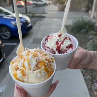 Tropical Mango and the Berry on the right