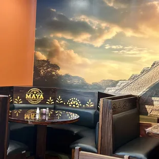 Love the seating here.