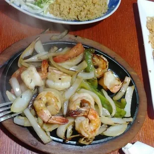 Shrimp Fajitas