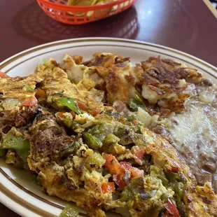 Machaca con huevo was delicious