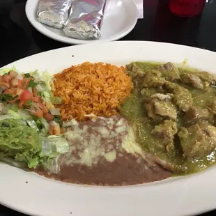 Pork with Salsa Verde. Amazing!