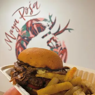 West coast bbq burger