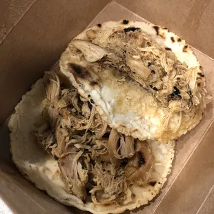 Plain chicken taco for the kids