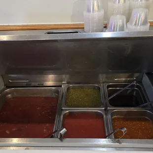 Salsa bar