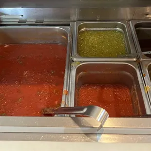 Salsa bar