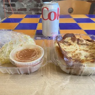 Pupusa Frijol y Queso