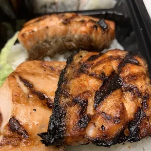 Teriyaki salmon
