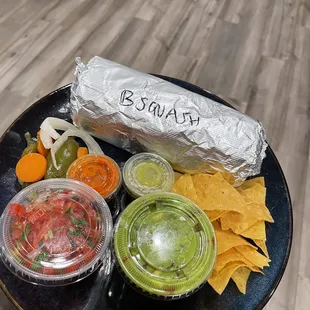 Butternut Squash Plant Based Burrito