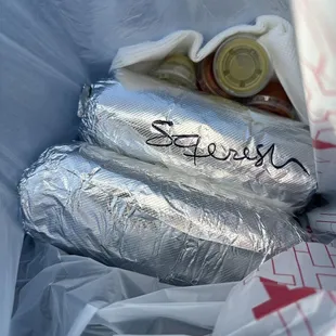 Butternut squash &amp; Carnitas burritos