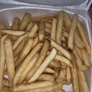 French fries ! Very yummy !