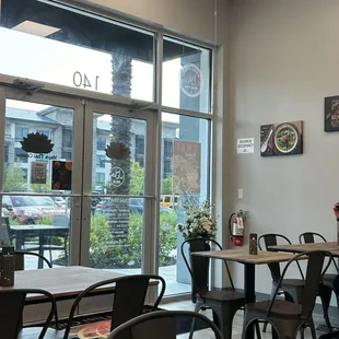 Interior view of Maya Thai.