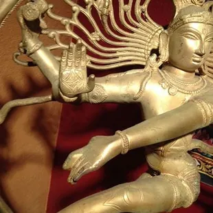 Shiva, the God of destruction and creation, endings and beginnings.