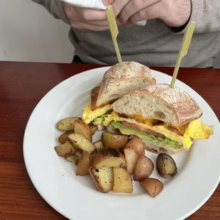 Scrambled Egg Sandwich