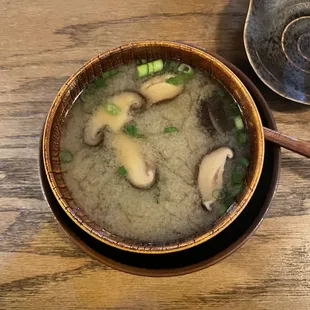 Miso soup, yum!!!