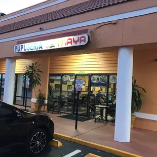 outside of restaurant