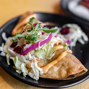 Crispy Plantain Taco ($7)