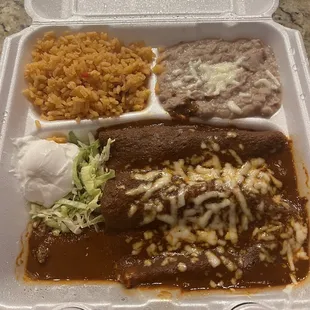 Enchiladas Poblanas