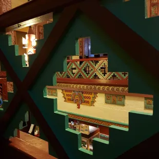 The balcony (view from upstairs).