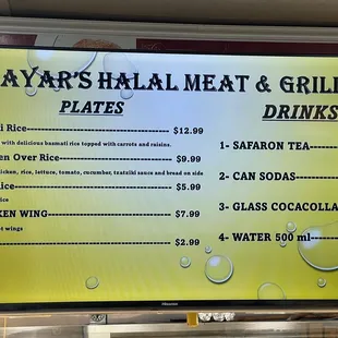 menu, sushi and sashimi