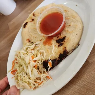Cheese pupusa