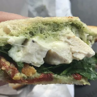 Chicken Pesto Melt