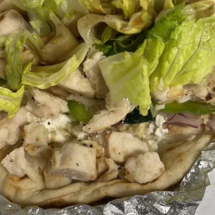 Healthy Californian Sandwich Pita Pocket Sandwich