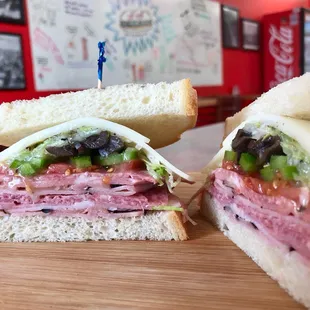 New Orleans, easy lettuce on sourdough