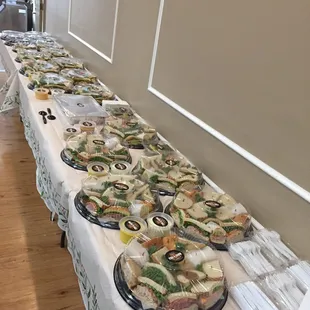 We can cater any size event.