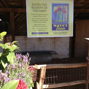 a sign for the country of the farm