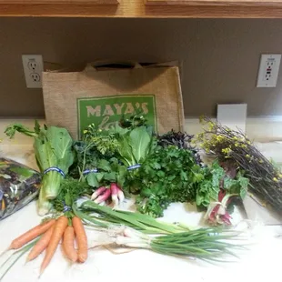 Week 9 Winter 2013 CSA.   The previous photo was labeled incorrectly, that was wk8.